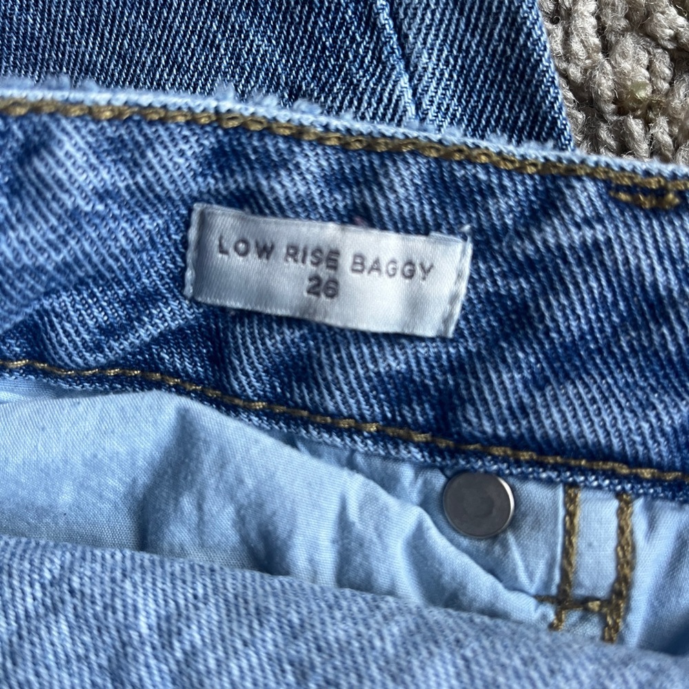 PacSun Low Rise Baggy Women's Jeans - Light Blue